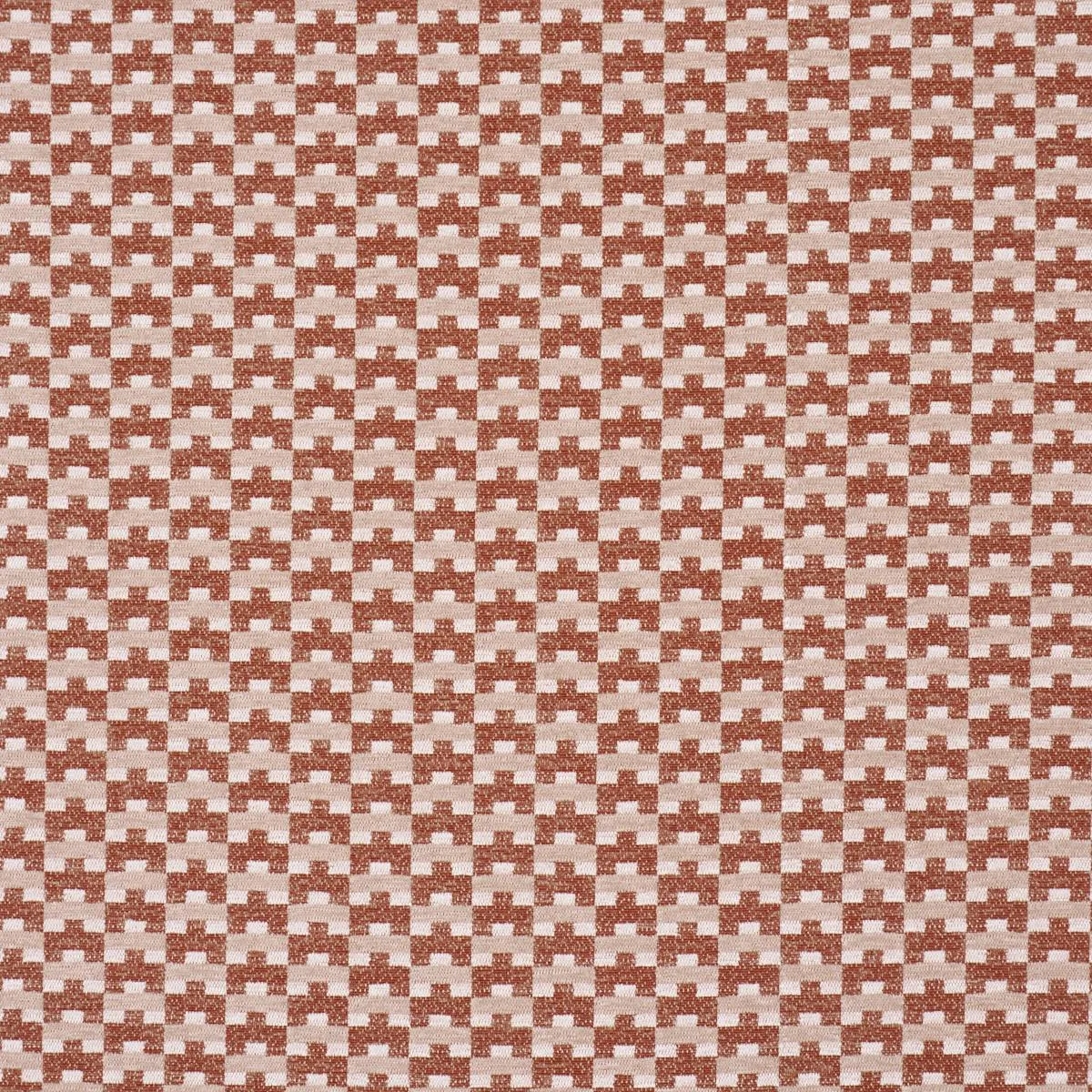 Schumacher 87663 Thatcher Performance Brick fabric swatch