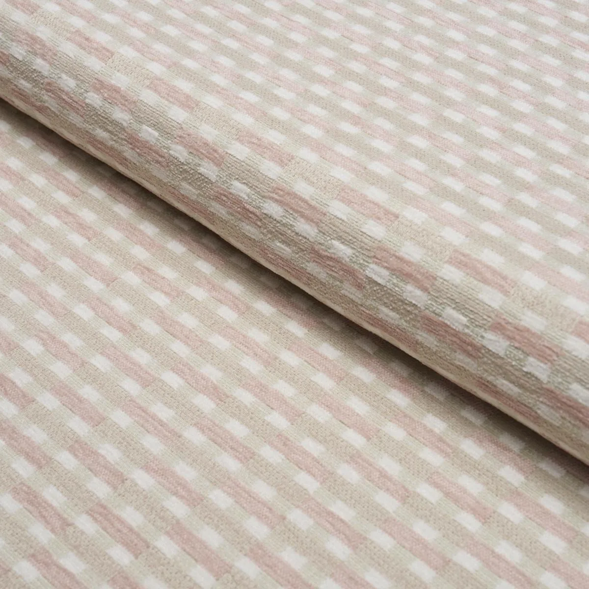 Schumacher 87661 Thatcher Performance Neutral fabric swatch