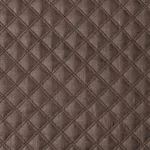 Schumacher 62154 Thayer Matelassé Linen Espresso fabric swatch