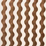 Schumacher 69426 The Wave Velvet Camel fabric swatch