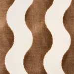 Schumacher 69426 The Wave Velvet Camel fabric swatch