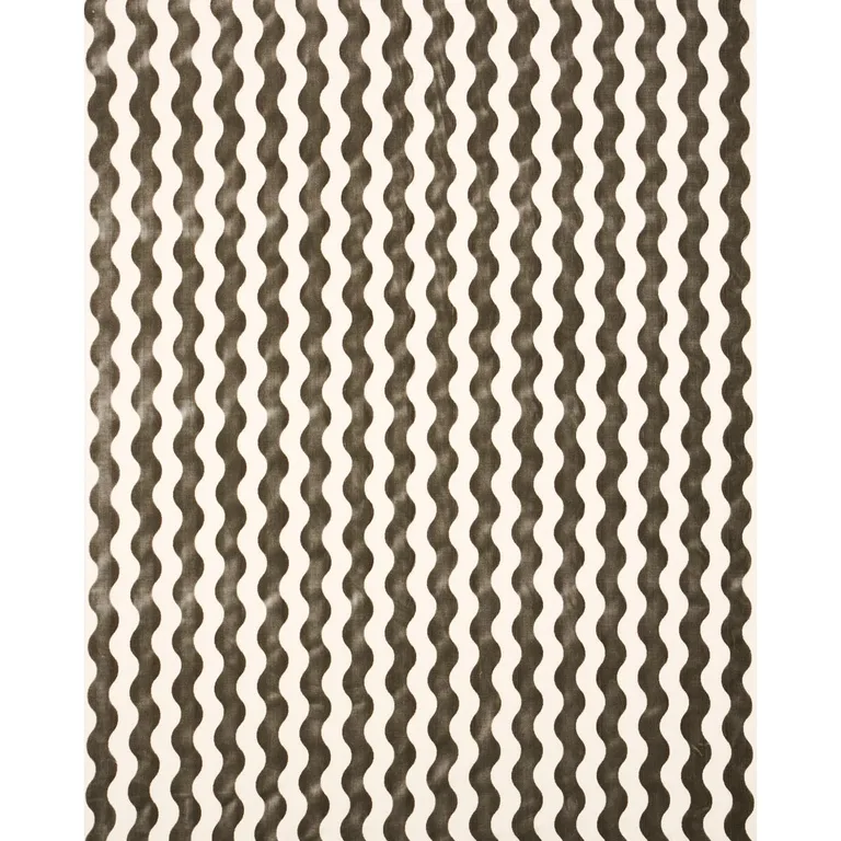 Schumacher 69425 The Wave Velvet Grey fabric swatch