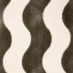 Schumacher 69425 The Wave Velvet Grey fabric swatch