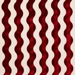 Schumacher 69427 The Wave Velvet Red fabric swatch