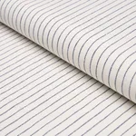 Schumacher 87120 Theo Stripe Indigo fabric swatch