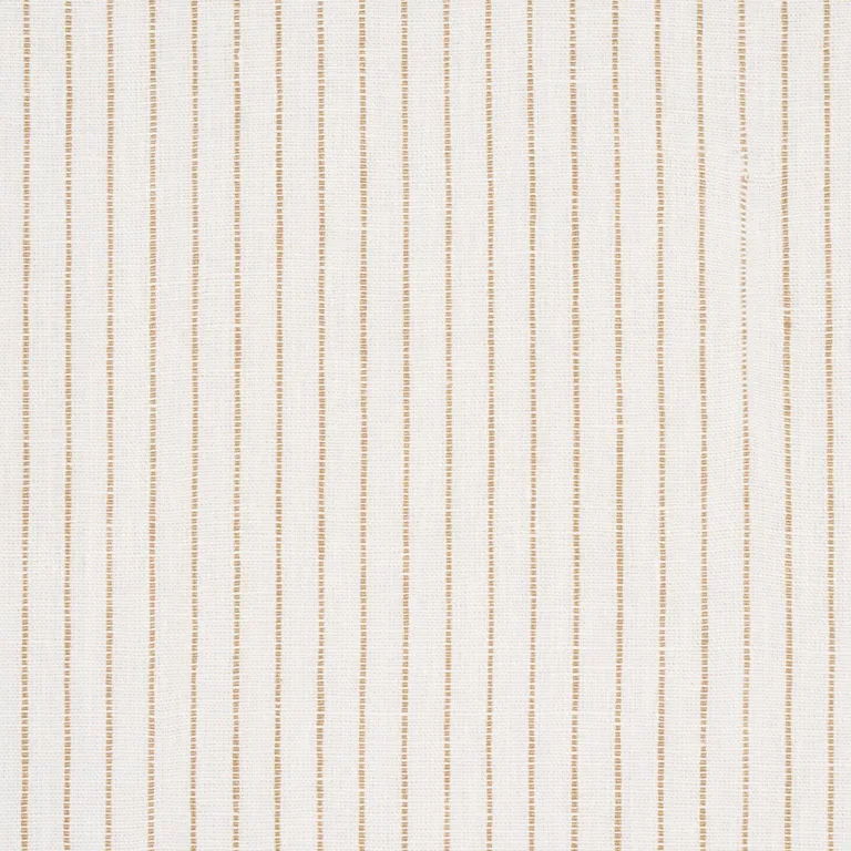 Schumacher 87121 Theo Stripe Neutral fabric swatch