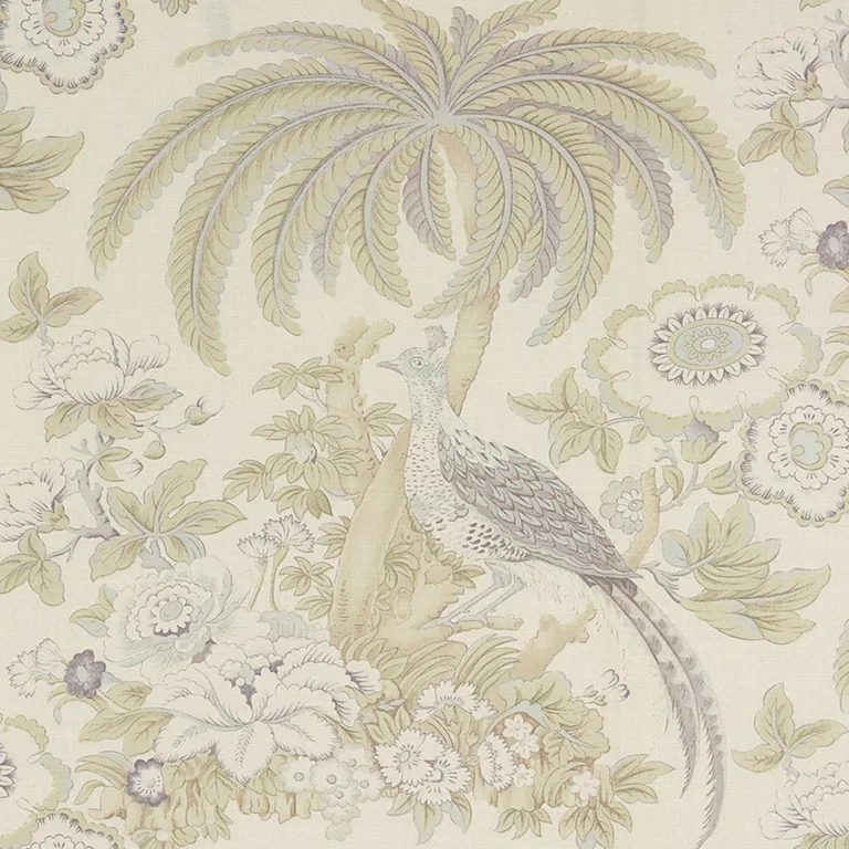 Schumacher 175940 Thicket Wisp fabric swatch