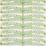 Schumacher 179530 Thistle Ivory fabric swatch