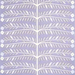 Schumacher 179531 Thistle Lavender fabric swatch