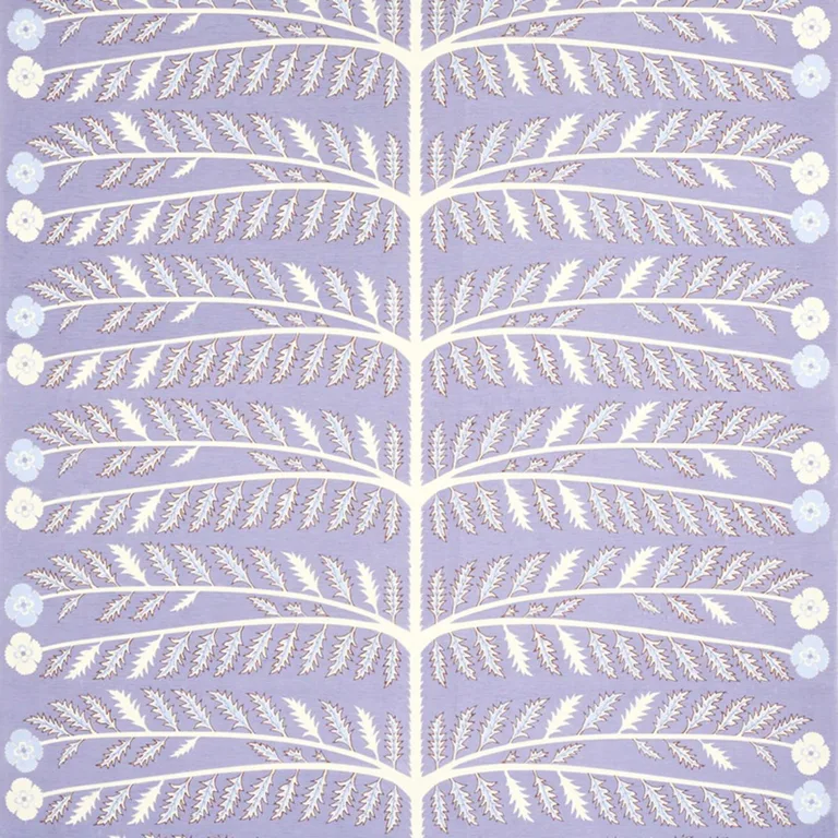 Schumacher 179531 Thistle Lavender fabric swatch