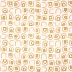 Schumacher 180423 Threshold Printed Linen Salt & Ochre fabric swatch