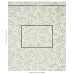 Schumacher 179910 Tiah Cove Sage Leaf fabric swatch