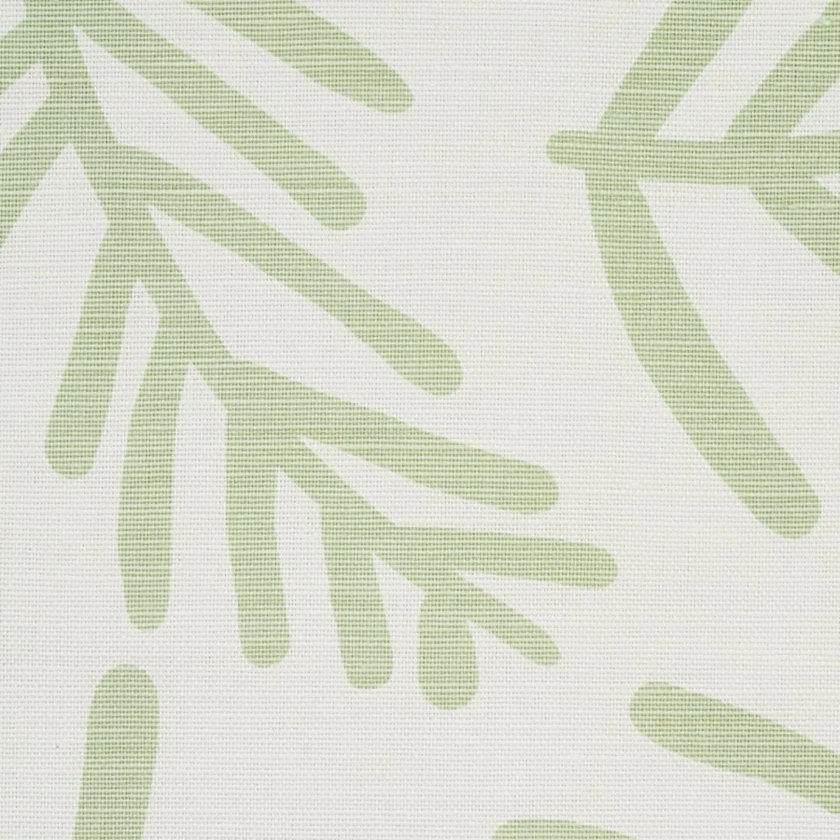 Schumacher 179910 Tiah Cove Sage Leaf fabric swatch