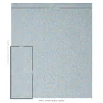 Schumacher 79860 Tiana Embroidery Chambray fabric swatch