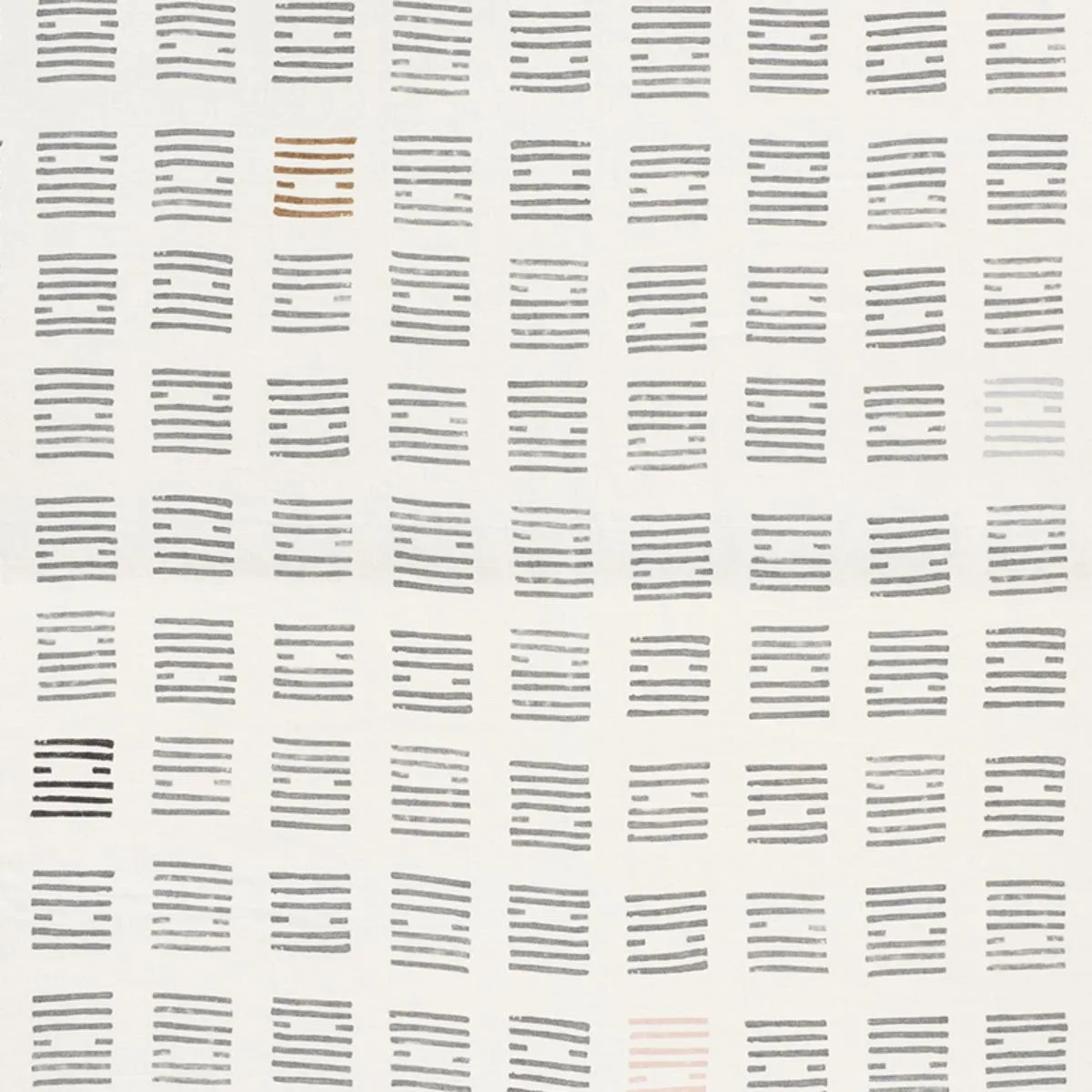 Schumacher 177882 Tiasquam Charcoal fabric swatch