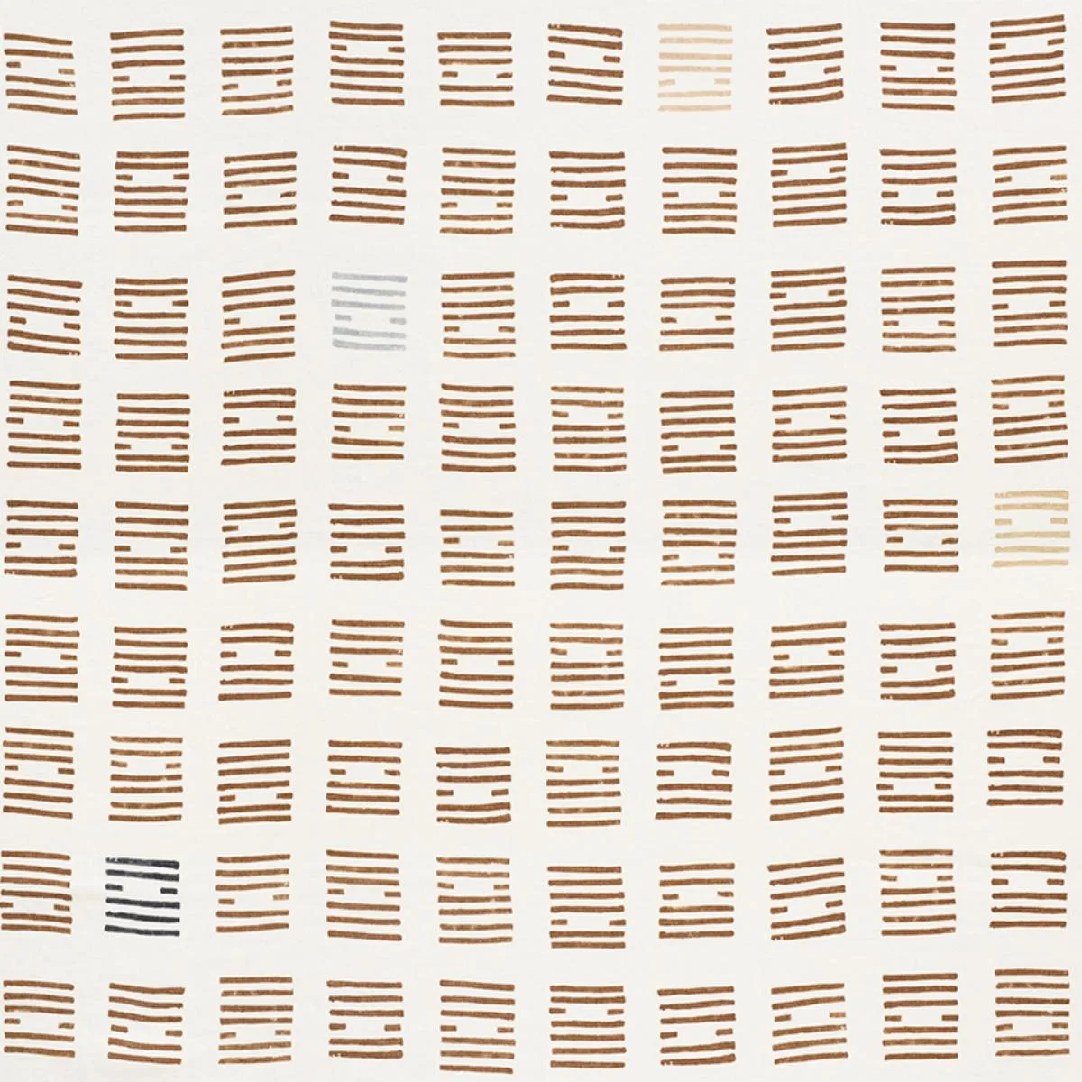Schumacher 177883 Tiasquam Teak fabric swatch