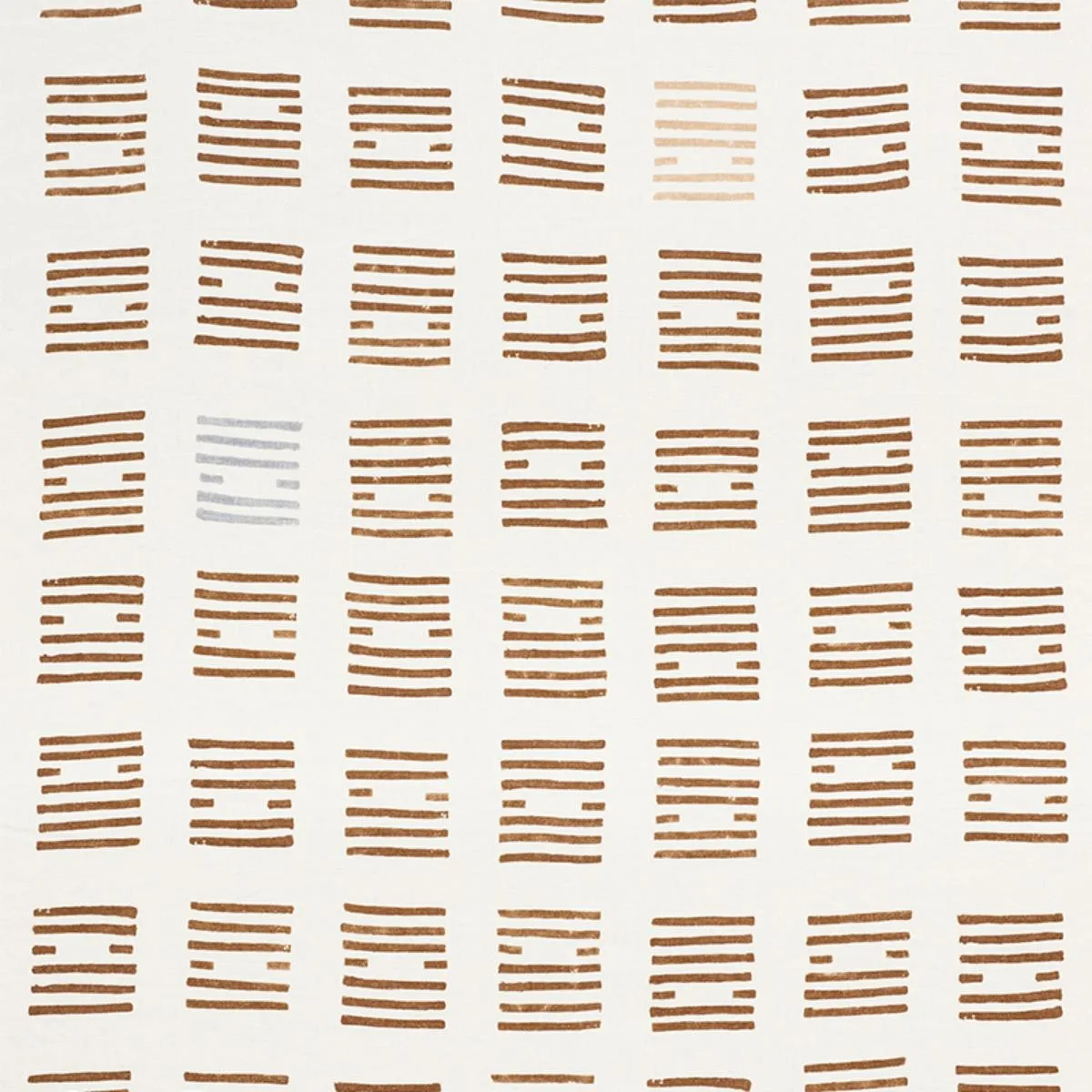 Schumacher 177883 Tiasquam Teak fabric swatch