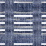 Schumacher 75660 Tiasquam Weave Navy fabric swatch