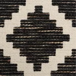 Schumacher 76540 Tibur Black fabric swatch
