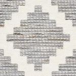 Schumacher 76542 Tibur Grey fabric swatch