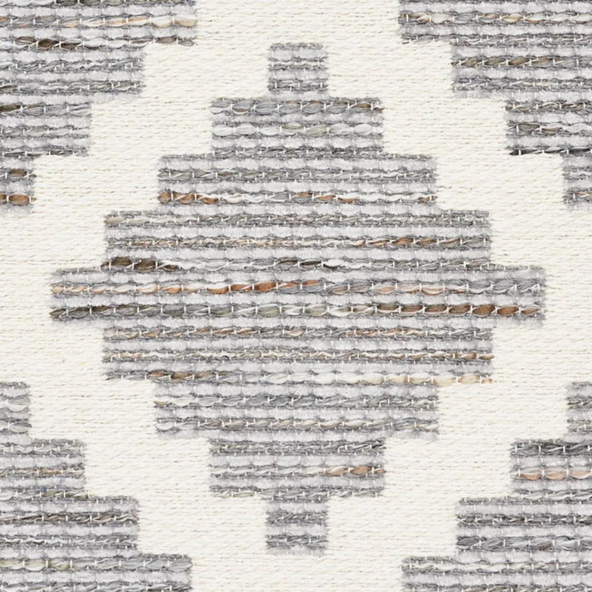 Schumacher 76542 Tibur Grey fabric swatch
