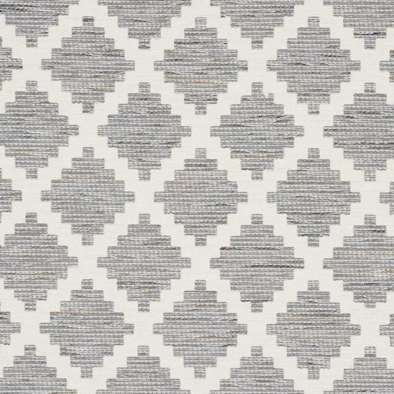 Schumacher 76542 Tibur Grey fabric swatch