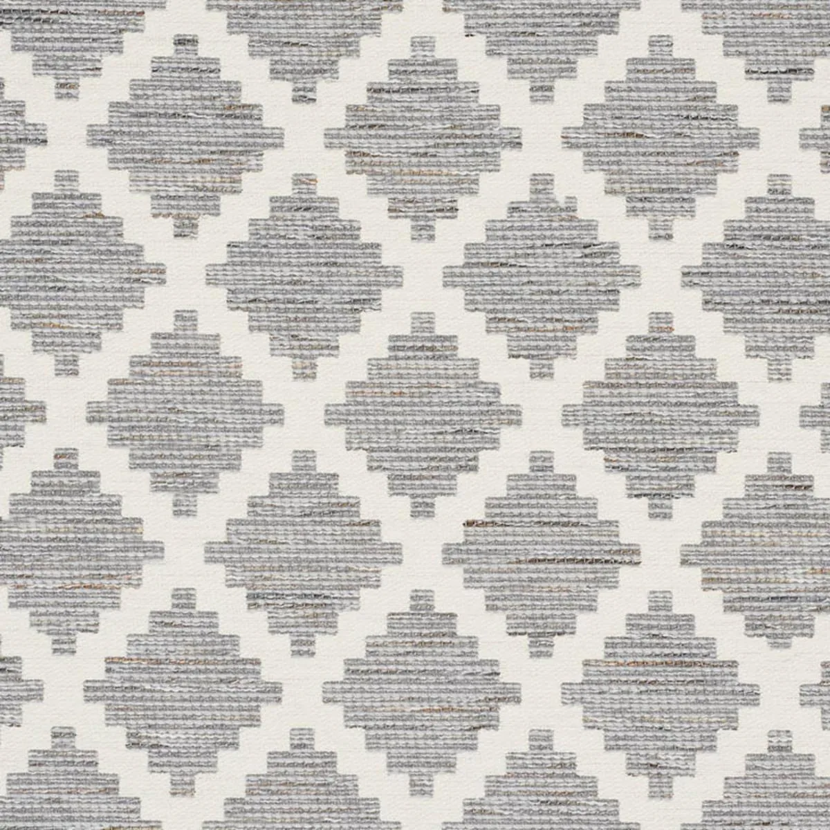 Schumacher 76542 Tibur Grey fabric swatch