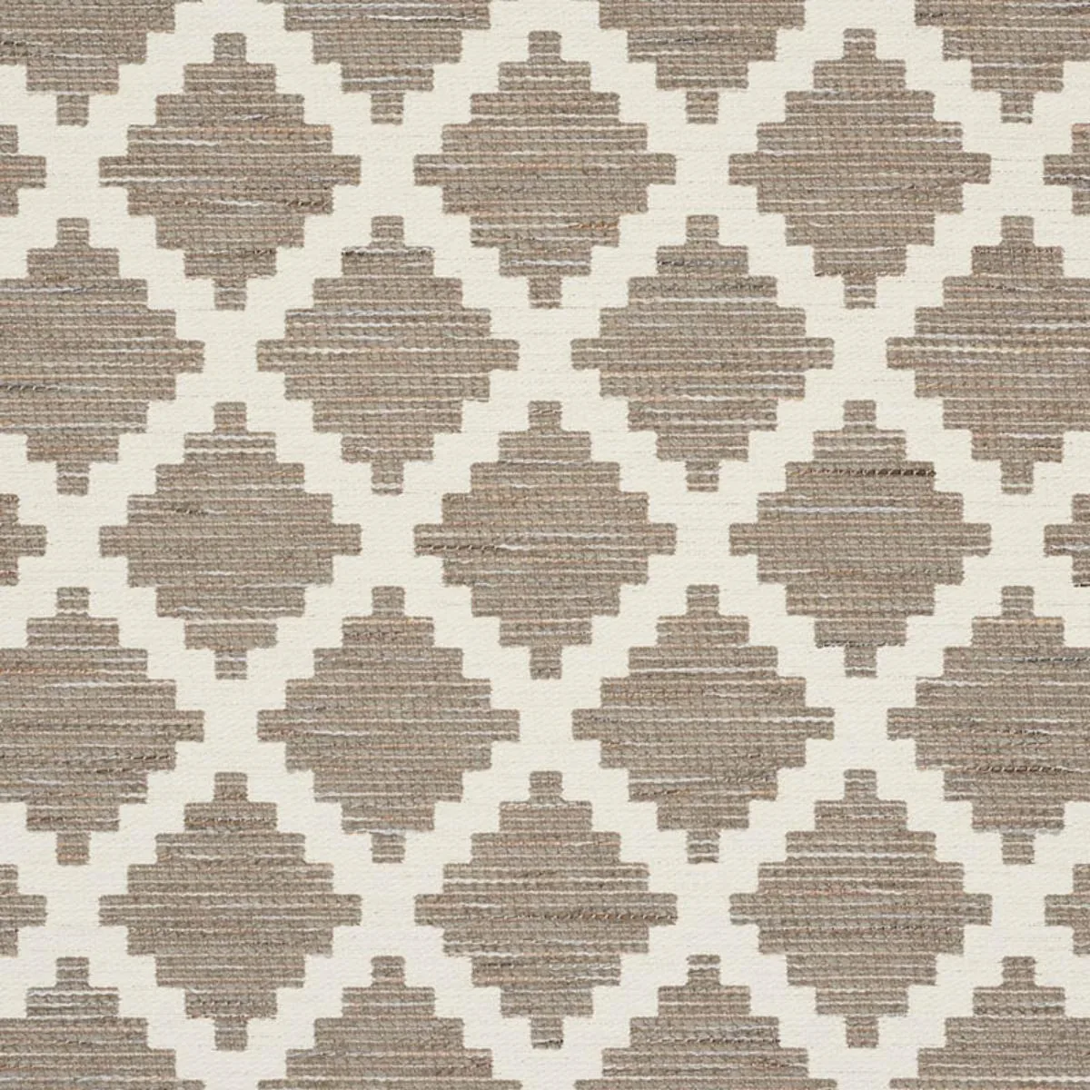 Schumacher 76541 Tibur Neutral fabric swatch