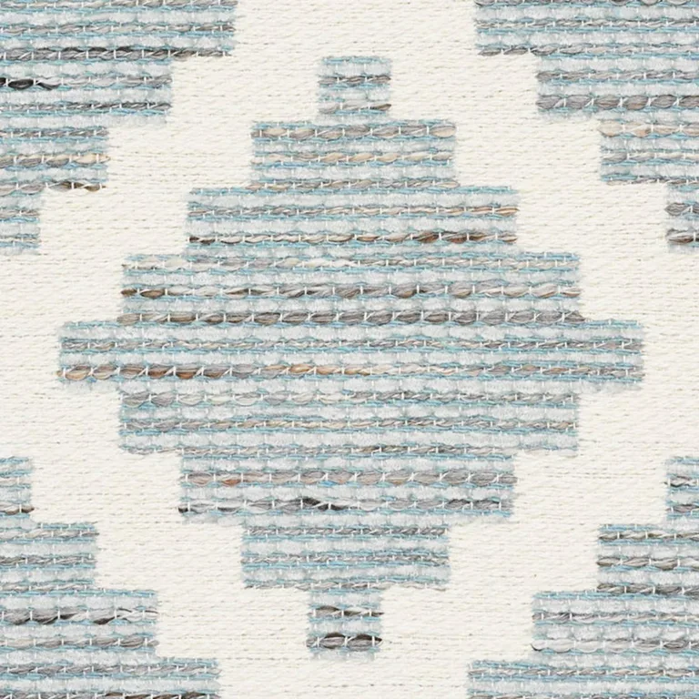 Schumacher 76543 Tibur Sky fabric swatch