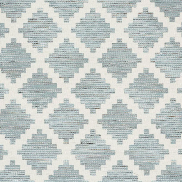 Schumacher 76543 Tibur Sky fabric swatch