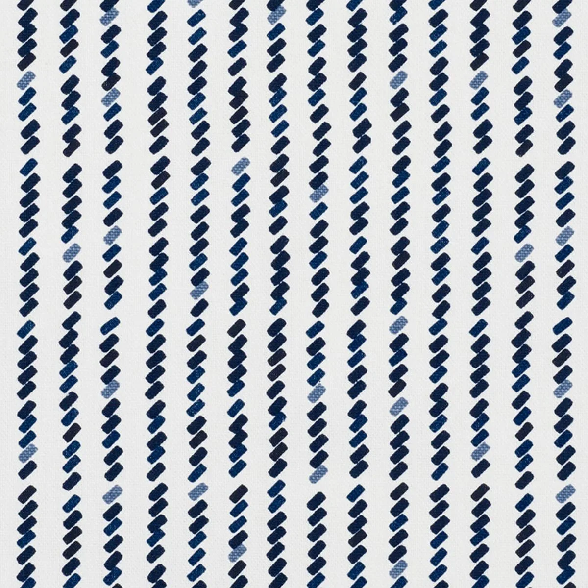 Schumacher 176541 Tic For Tac Blue fabric swatch