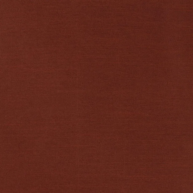 Schumacher 63860 Tiepolo Shantung Weave Terracotta fabric swatch