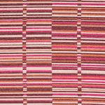 Schumacher 82012 Tierra Stripe Berry fabric swatch