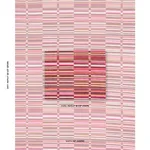 Schumacher 82012 Tierra Stripe Berry fabric swatch