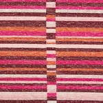 Schumacher 82012 Tierra Stripe Berry fabric swatch