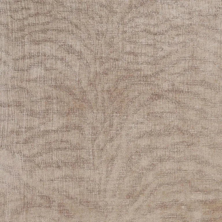 Schumacher 70511 Tiger Chenille Greige fabric swatch