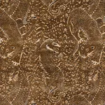Schumacher 84830 Tigress Velvet Gold fabric swatch