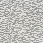Schumacher 176392 Tigris Graphite fabric swatch