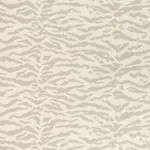 Schumacher 176390 Tigris Pewter fabric swatch