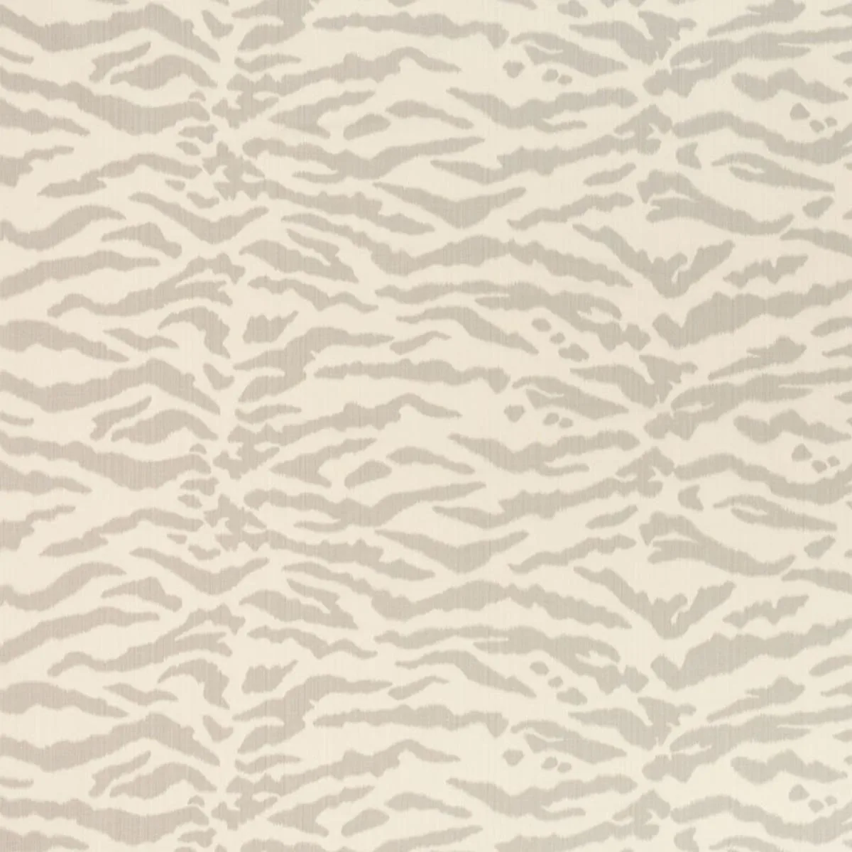 Schumacher 176390 Tigris Pewter fabric swatch