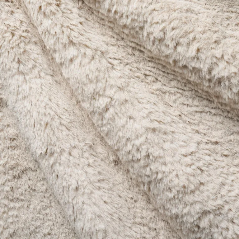 Schumacher 85361 Timberline Faux Fur Birch fabric swatch