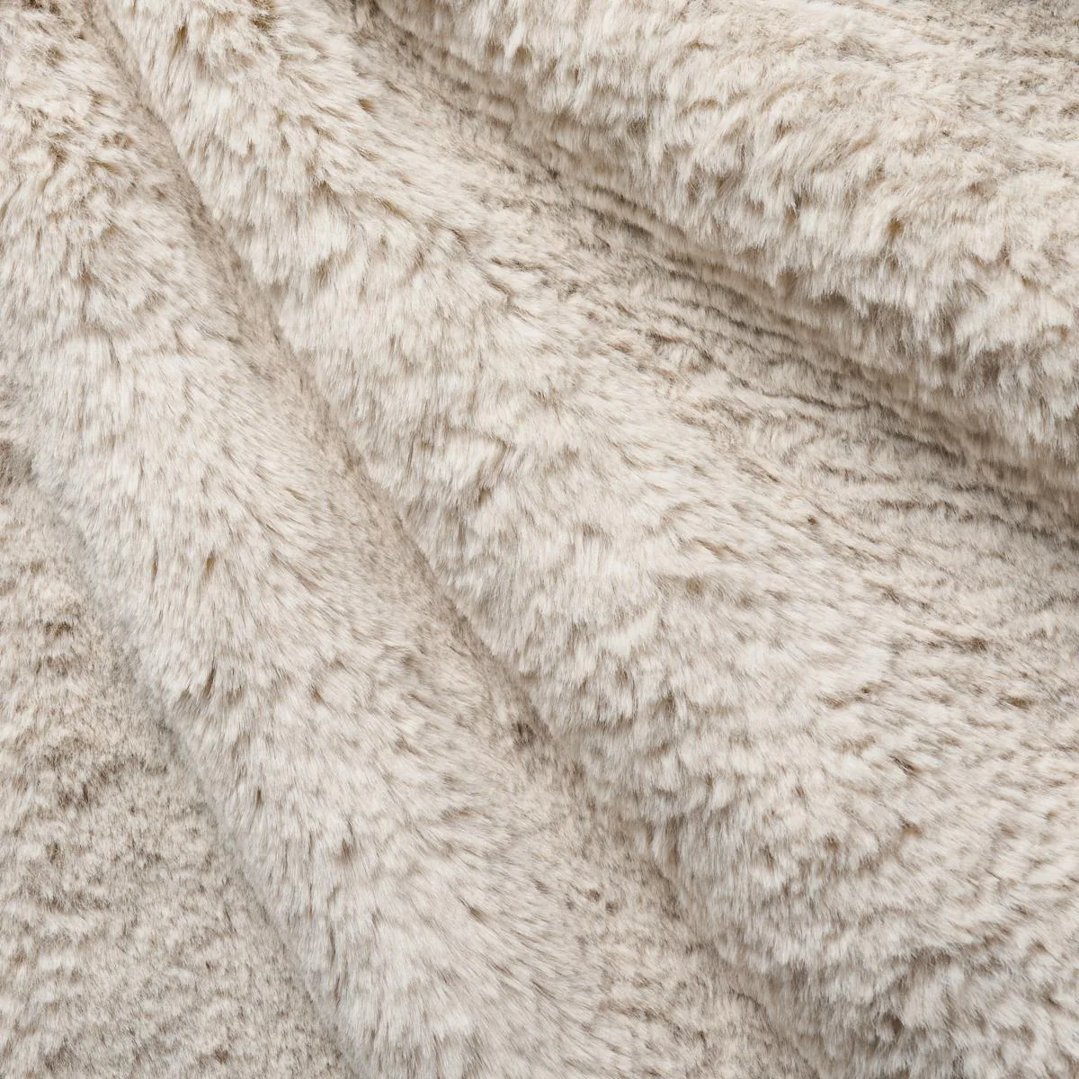 Schumacher 85361 Timberline Faux Fur Birch fabric swatch