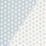 Schumacher 66611 Timur Weave Sky fabric swatch
