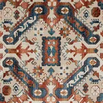 Schumacher 80600 Tiraz Velvet Spice fabric swatch