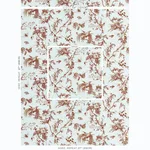 Schumacher 179572 Toile De La Prairie Brown fabric swatch