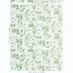 Schumacher 179571 Toile De La Prairie Green fabric swatch