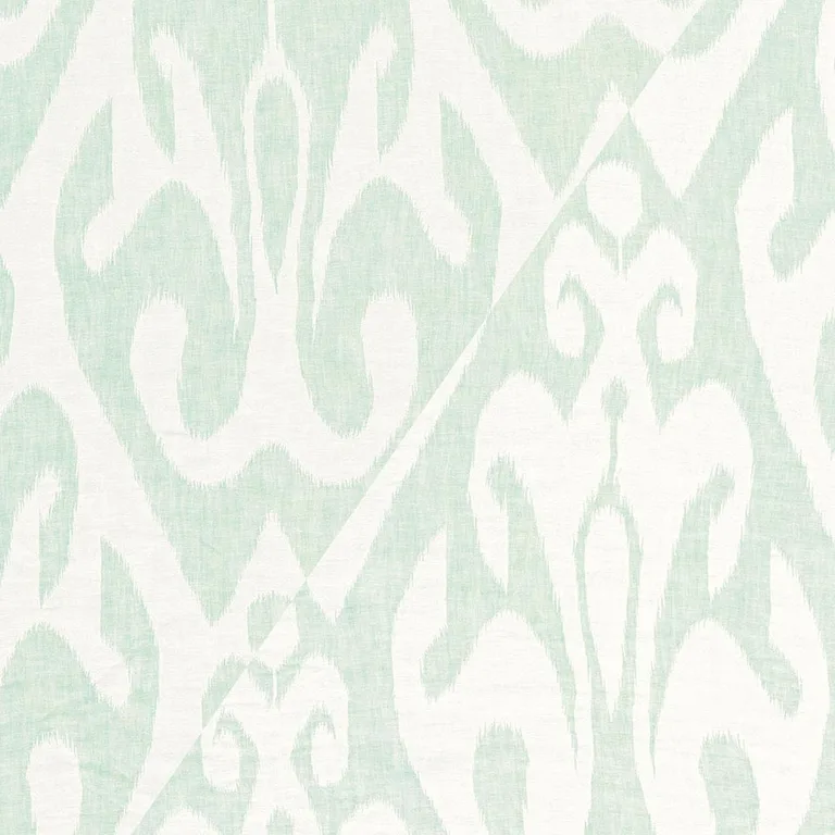 Schumacher 66101 Tokat Weave Aqua fabric swatch