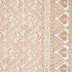 Schumacher 181343 Tombay Blush fabric swatch