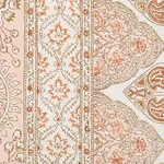 Schumacher 181343 Tombay Blush fabric swatch