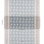Schumacher 181340 Tombay Delft fabric swatch
